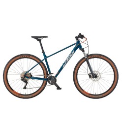 Велосипед KTM ULTRA FLITE 29 рама XL/53, синій (сріблясто-помаранчевий), 2022