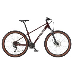 Велосипед KTM PENNY LANE 271 27.5 рама M/42, темно-червоний (сірий), 2022