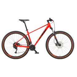 Велосипед KTM CHICAGO 291 29 XXL/57, помаранчевий (чорний), 2022/ 2023
