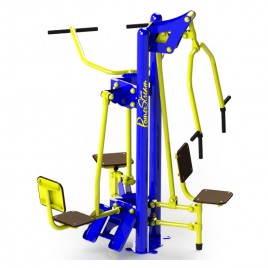 PowerStream Standart Street Lat Pull/Chest Press/Leg Press