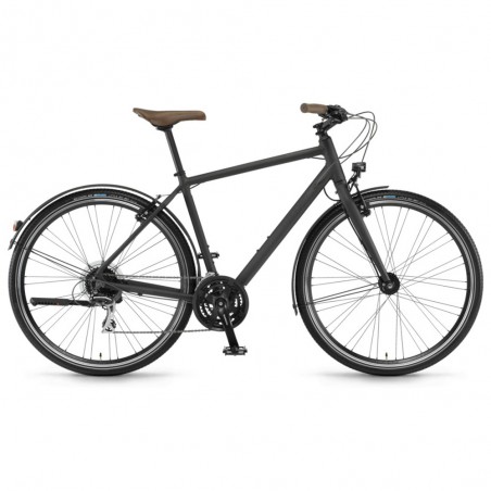 Велосипед Winora Flitzer men 28 24-G Acera, рама 61 см, чорний матовий, 2021