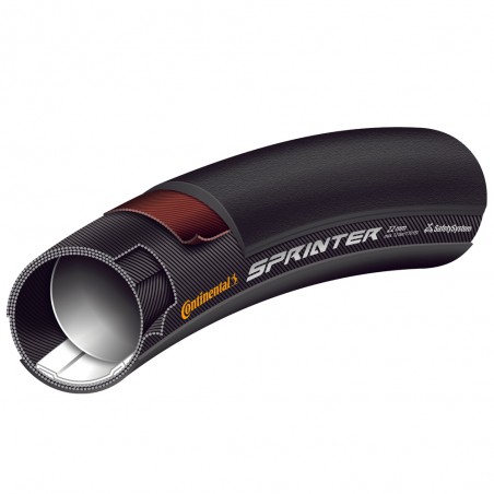 Покришка Continental Sprinter-28 | 28 x 25mm, чорний, (трубка) skin