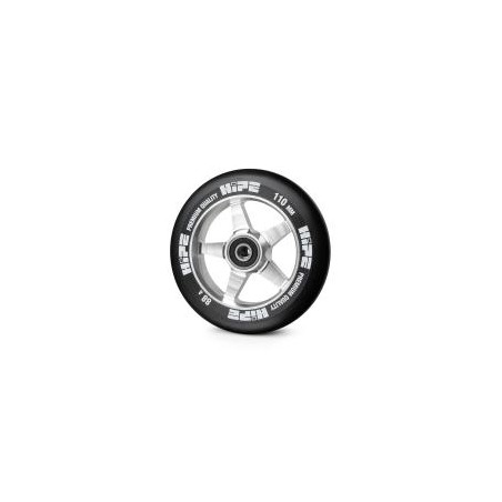 Колесо для трюкового самоката Hipe LMT09 110мм, black / silver