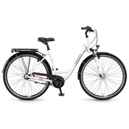 Велосипед Winora Hollywood N7 monotube 28 7-G Nexus, рама 45 см, чорний матовий, 2021