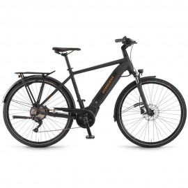 Електровелосипед WINORA Sinus i10 men i500Wh 10 s. Deore 28, рама L, чорно-сіро-бірюзовий, 2020