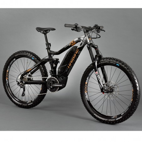 Електровелосипед Haibike SDURO FullSeven LT 6.0 500Wh 20 s. XT 27.5, рама M, чорно-сіро-бронзовий, 2020