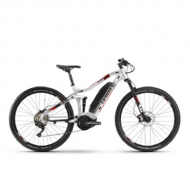Електровелосипед Haibike SDURO FullNine 2.0 500Wh 10 s. Deore 29, рама М, сріблясто-червоно-чорний, 2020