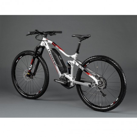 Електровелосипед Haibike SDURO FullNine 2.0 500Wh 10 s. Deore 29, рама М, сріблясто-червоно-чорний, 2020