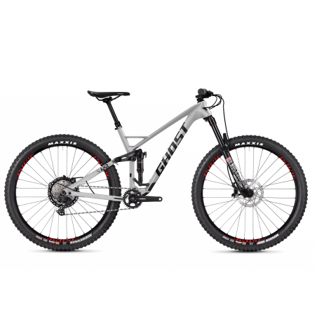 Велосипед Ghost Slamr 6.9 LC Unisex 29, рама L, сріблястий іридій-чорно-червоний, 2020