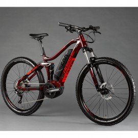 Електровелосипед Haibike SDURO FullSeven Life 1.0 500Wh 10 s. Deore 27.5, рама M, вишнево-чорно-червоний, 2020