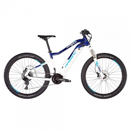 Електровелосипед Haibike SDURO HardSeven Life 5.0 500Wh 27.5, рама S, біло-синьо-Небесний, 2019