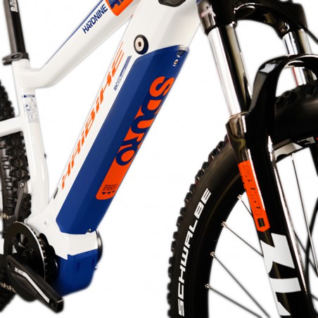 Електровелосипед Haibike SDURO HardNine 5.0 i500Wh 10 s. Deore 29, рама M, біло-оранжево-синій, 2020