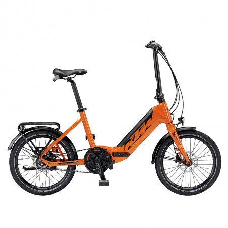 Електровелосипед KTM MACINA FOLD 20 помаранчевий (чорний), 2021