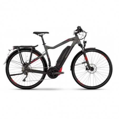 Електровелосипед Haibike SDURO Trekking 8.0 men 500Wh 20 s. XT 28, рама L, чорно-титан-червоний, 2020