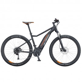 Електровелосипед KTM MACINA RIDE 291 29 рама L / 48, чорний (сіро-помаранчевий), 2021