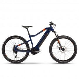 Електровелосипед Haibike SDURO HardSeven 1.5 i400Wh 9 s. Altus 27,5, рама XL, блакитний-Помаранчевий-титан, 2020