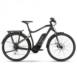 Електровелосипед Haibike SDURO Trekking 1.0 men 400Wh 8 S. Acera 28, рама L, Чорний-титан-сіро-матовий, 2020