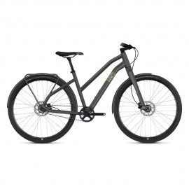 Велосипед Ghost Square Urban 3.8 28, рама S, сіро-коричнево-чорний, 2019