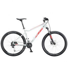 Велосипед KTM ULTRA FUN 27, рама S, сіро-червоний , 2020