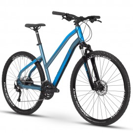 Велосипед Ghost Square Cross Base AL W 28, рама L, синьо-блакитний, 2021