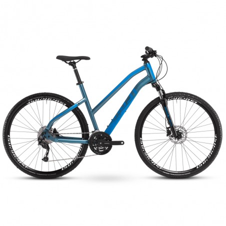 Велосипед Ghost Square Cross Base AL U 28, рама M, синьо-блакитний, 2021
