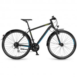 Велосипед Winora Vatoa 24 men 24 S. Acera 28, рама 56 см, чорний матовий, 2020