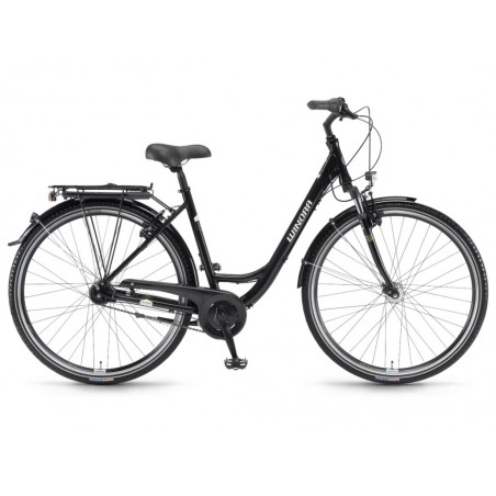 Велосипед Winora Hollywood monotube 28, рама 45см, чорний, 2019
