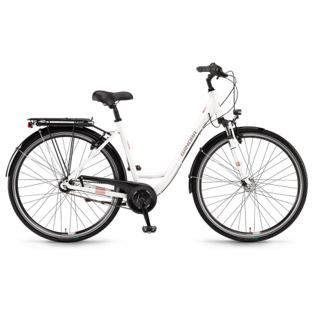 Велосипед Winora Hollywood N7 monotube 28 7-G Nexus, рама 45 см, білий, 2021