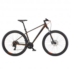 Велосипед KTM CHICAGO 292 29 рама L / 48, темно-зелений (чорно-помаранчевий), 2022