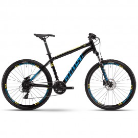 Велосипед Ghost Kato Base 26 рама S, чорно-синій, 2021