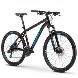 Велосипед Ghost Kato Base 26 рама S, чорно-синій, 2021