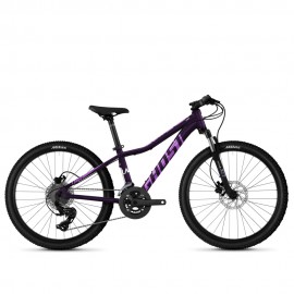 Велосипед Ghost Lanao Essential 24, рама one-size, фіолетовий, 2021