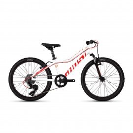 Велосипед Ghost Lanao 2.0 AL W 20, біло-червоно-помаранчевий, 2019
