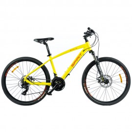 Велосипед Spirit Spark 6.1 26, рама XS, жовтий / матовий, 2021