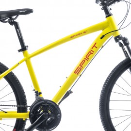 Велосипед Spirit Spark 6.1 26, рама S, жовтий / матовий, 2021