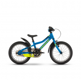 Велосипед Haibike SEET Greedy 16, рама 21 см, блакитний-салатово-чорний, 2020