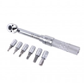 Ключ трещетка з насадками Birzman Torque Wrench 3 - 15nm 3,4,5,6,8 mm,T25