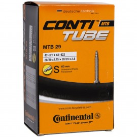 Камера Continental MTB 29, 47-622-&gt,62-622, S60, 240 г