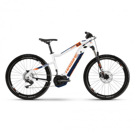 Електровелосипед Haibike SDURO HardSeven 5.0 i500Wh 10 s. Deore 27.5, рама L, біло-оранжево-синій, 2020