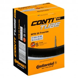 Камера Continental MTB Tube Freeride 26, 57-559-&gt,70-559, S42, 300 г