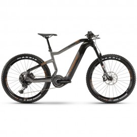 Електровелосипед HAIBIKE XDURO AllTrail 6.0 Carbon FLYON i630Wh 12 S. GX Eagle 27.5, рама XS, сіро-чорно-коричневий, 2020