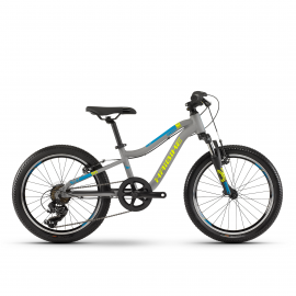 Велосипед Haibike SEET Greedy 20, рама 26 см, сіро-салатово-блакитний, 2020